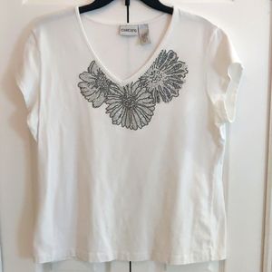 Chico's Short Sleeve Shirt